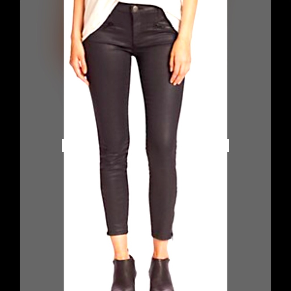 Current elliott soho zip pants